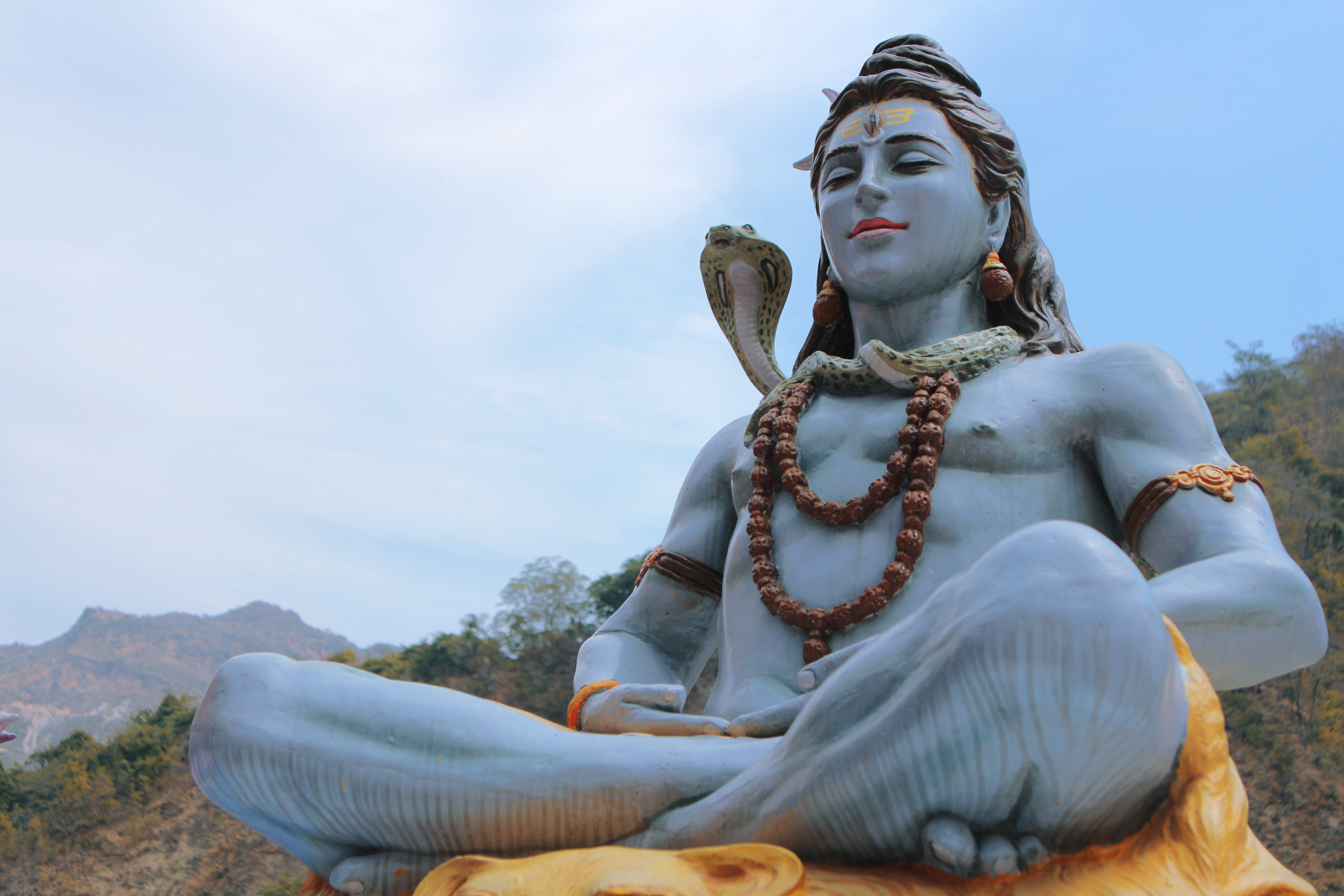 Statue of Shiva. 