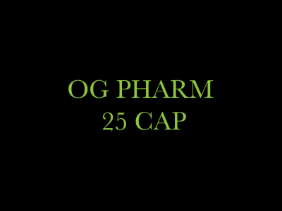 OG Pharm 25 CAP